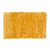 Handgewebter Teppich aus Schaffell Mustard