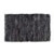 Woven sheepskin rug Grey