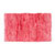 Woven sheepskin rug Pink