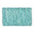 Woven sheepskin rug Turquoise