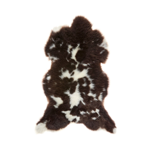 Skóra owcza naturalna Brązowa łaciata