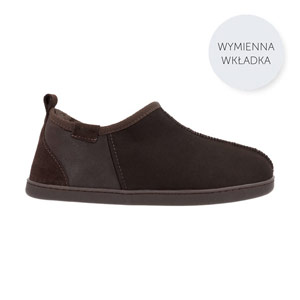 Kapcie męskie DORPER brązowe