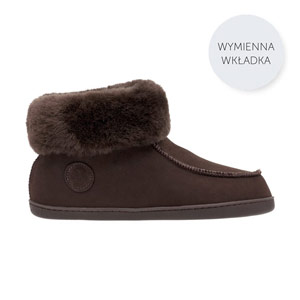 Kapcie męskie PEPPIN brązowe